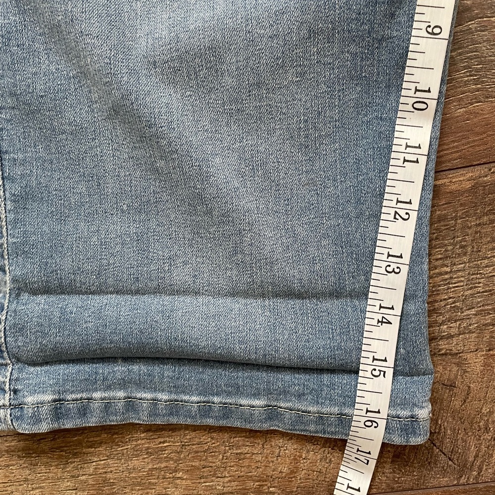 Rafaella Weekend Blue Denim Skimmer Shorts Size 16 NWT - Picture 7 of 8